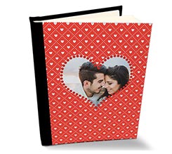 Texture Cuori Album foto pelle