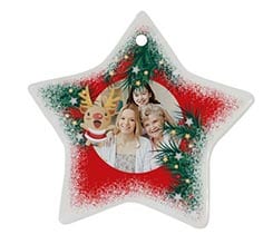 Decorazioni Natalizie ceramica stella Dolci renne