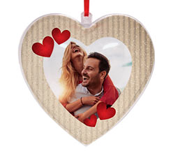 Cuore di Natale Cartonato