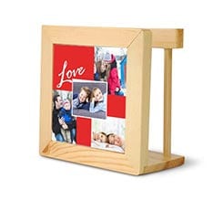 Portatovaglioli in legno Red collage