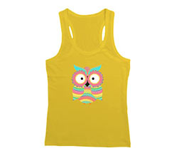 Canotta spalla larga Owl