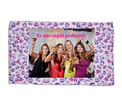 Asciugamano ospite in Microfibra Maculato rosa