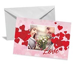 Bigliettino Auguri Storm of hearts