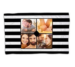 Coperta 150x100 Black Bands