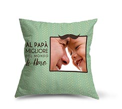 Cuscino Artigianale in Poliestere Papà ti amo