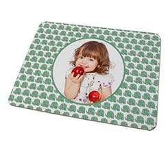 Tovaglietta in Sughero Elefantini verdi