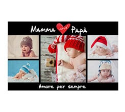 Federa Cuscino Black collage