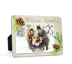 Cornice natalizia 13x18 Pine cone