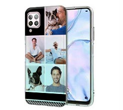 Cover trasparente Huawei P40 Lite collage 5 riquadri