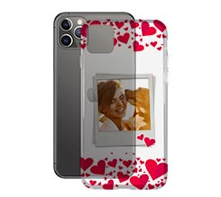 Cover Trasparente iPhone 11 Pro cuori