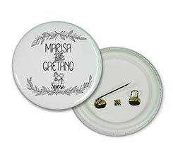 Spilla rotonda Just sposi