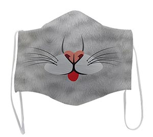 Mascherina viso Gatto