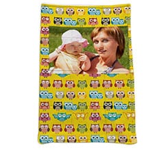 Materassino Fasciatoio Gufetti colorati