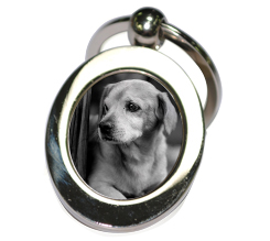 Portachiavi Ovale in Metallo