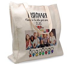 Shopper in Juta 36x39 Insegnare