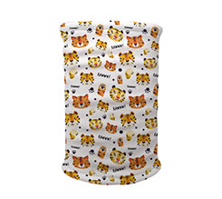 Scaldacollo multiuso in pile tigrotti