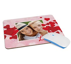 Tappetino Mouse in Legno Rettangolare Storm of hearts