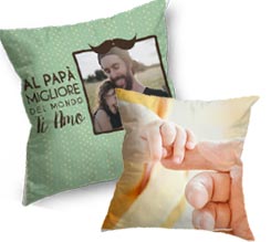 Cuscino in Tessuto Scamosciato