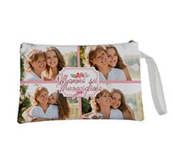 Pochette con foto Nastro rosa