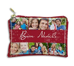 Portachiavi Portamonete Red Christmas