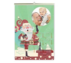 Calendario A4 Babbo nel camino