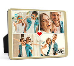 Cornice fotografica 25x20 Love collage