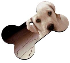 Osso in Legno Decorazioni Natalizie