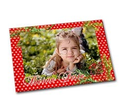 Puzzle Magnetici Rettangolari Bacche natalizie