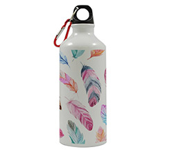 Borraccia in acciaio Piume