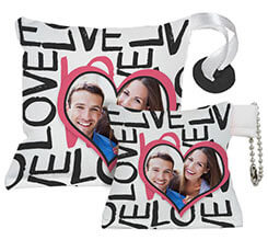 Portachiavi ventosa Love words