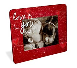 Foto su puzzle cornice rettangolare Love is you