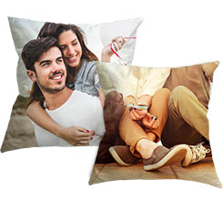 Cuscino in Tessuto Scamosciato