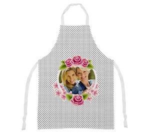 Grembiule cucina Cornice di rose