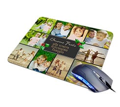 Tappetino Mouse in Pelle Vischio