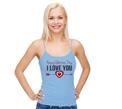 Canotta con Spalline in Cotone