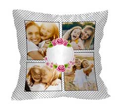 Cuscino classico Collage floreale