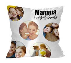 Cuscino classico Mamma collage