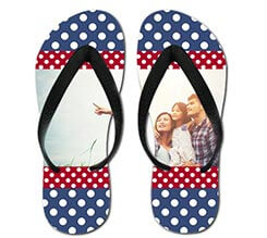 Infradito Pois bianchi