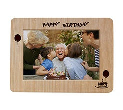 Puzzle Magnetico 18x13 con foto e grafica happy birthday