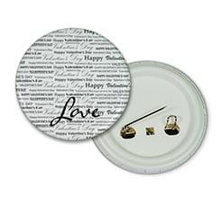 Spille Rotonde Black Words