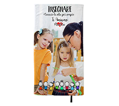 Telo mare in microfibra Insegnare