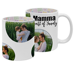 Tazza festa della Mamma Heart of Family