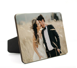 Cornice fotografica con immagine come bomboniera matrimonio