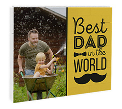 Mattoncini puzzle con grafica Best dad in the world