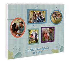 Mattoncini puzzle con grafica Quadretti di famiglia