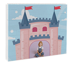 Mattoncini puzzle grafica Castello delle principesse