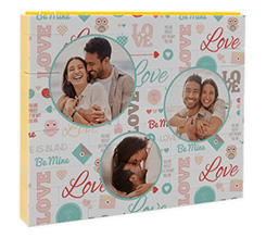 mattoncini puzzle san valentino love con tre cerchi