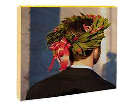 Mattoncini lego personalizzati con foto laurea