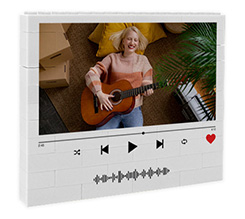 Mattoncini puzzle grafica Canzone Spotify