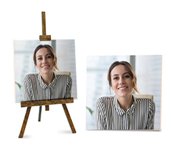 segnaposto per tavolo di nozze personalizzato con foto